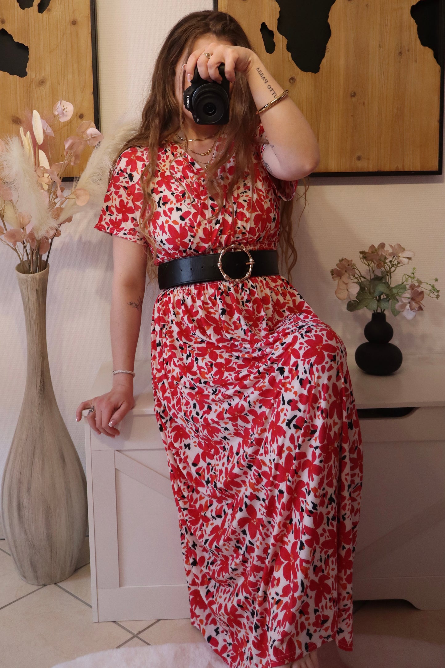 ROBE LONGUE INES