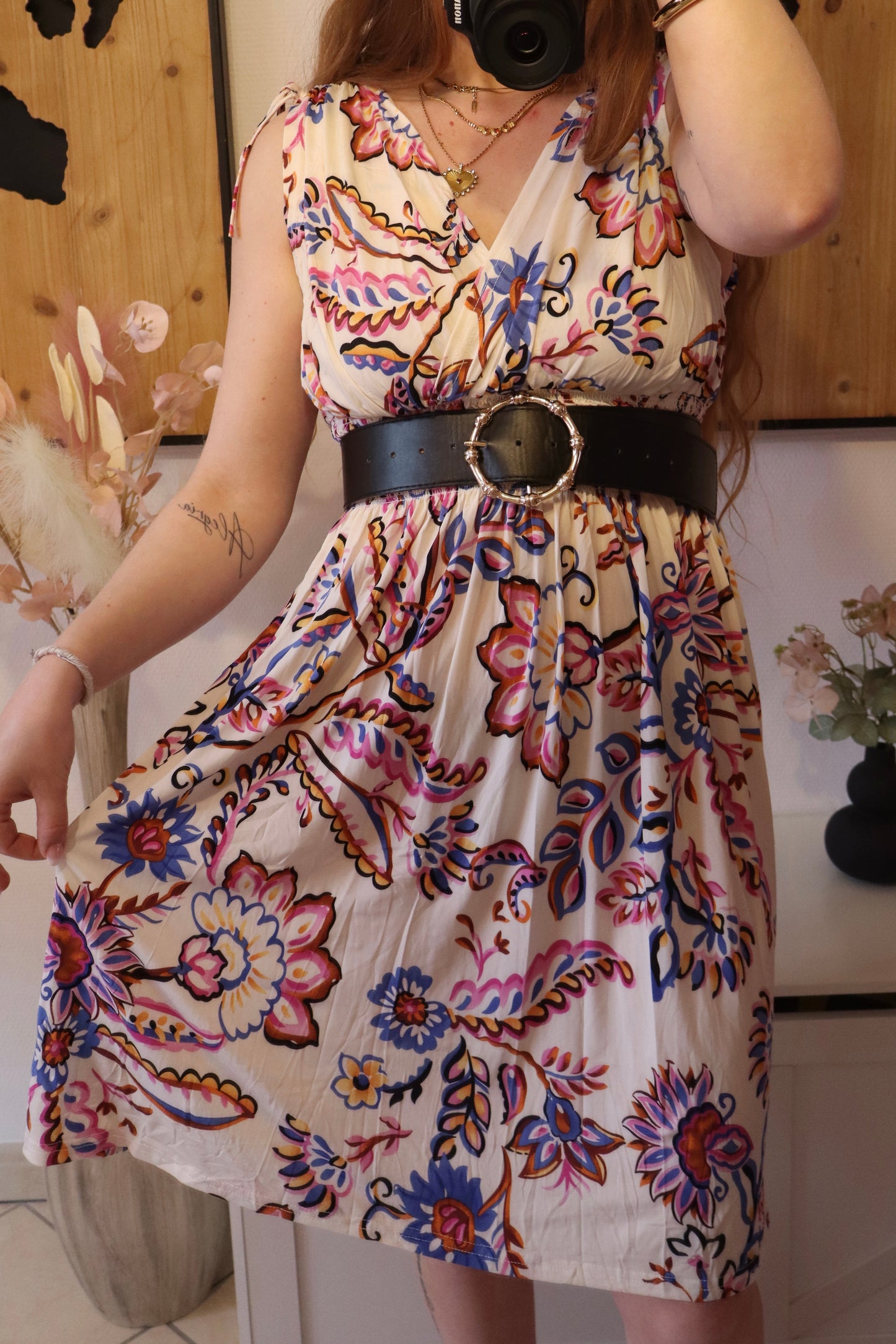 ROBE COURTE MINA