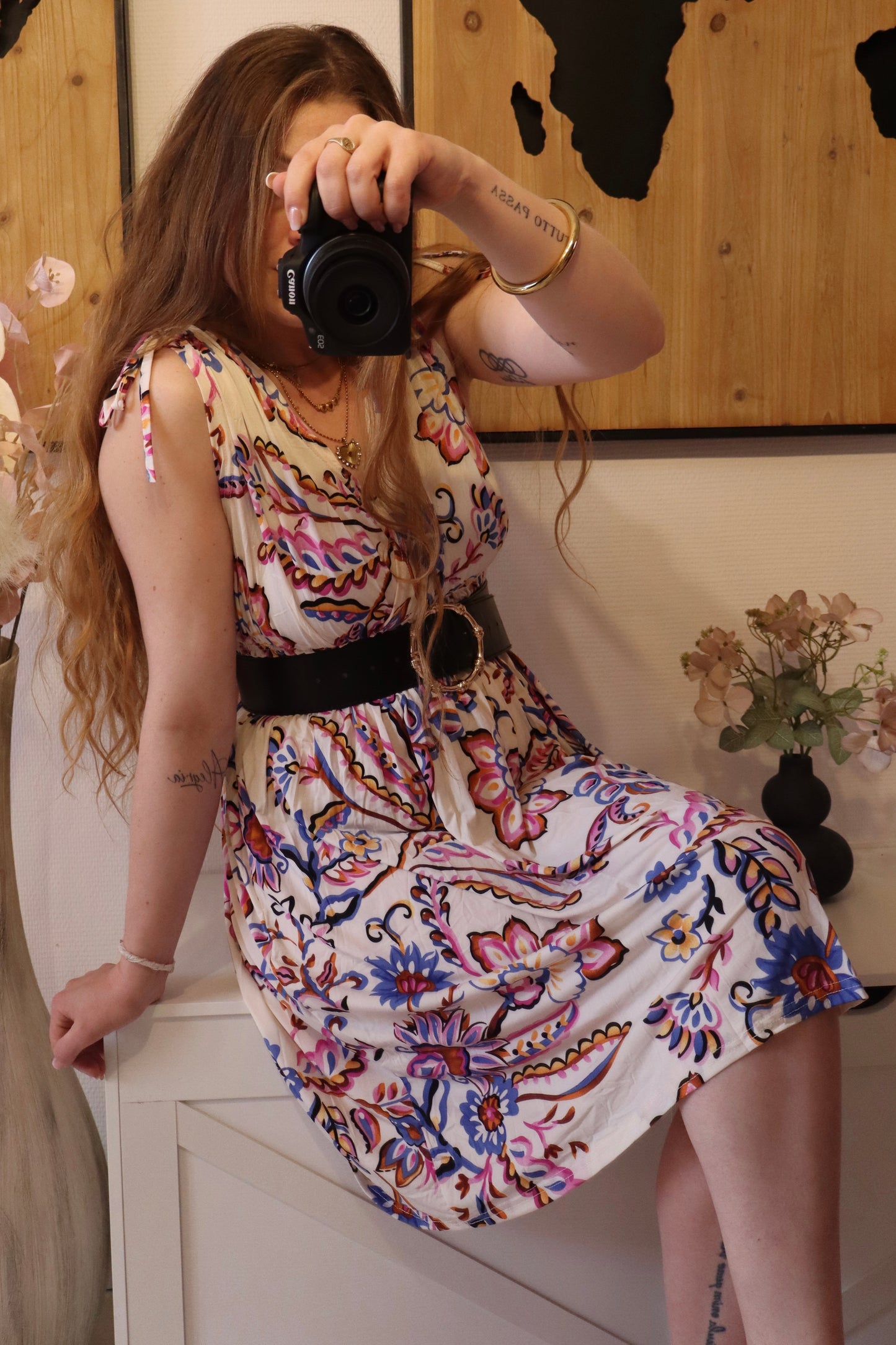 ROBE COURTE MINA